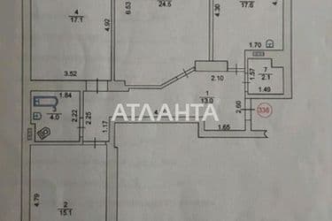 3-кімнатна квартира за адресою вул. Парусна (площа 97 м²) - Atlanta.ua - фото 17