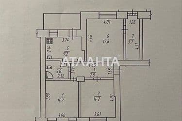 3-комнатная квартира по адресу ул. Городецкого Владислава (площадь 80 м²) - Atlanta.ua - фото 28