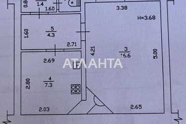 1-кімнатна квартира за адресою вул. Осипова (площа 31 м²) - Atlanta.ua - фото 24