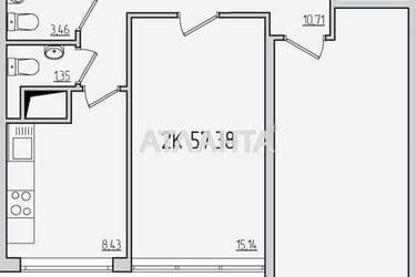 2-кімнатна квартира за адресою вул. Перлинна (площа 57 м²) - Atlanta.ua - фото 7