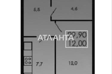 1-кімнатна квартира за адресою вул. Штильова (площа 30 м²) - Atlanta.ua - фото 22