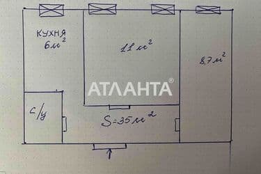 2-комнатная квартира по адресу ул. Черноморского Казачества (площадь 35 м²) - Atlanta.ua - фото 32