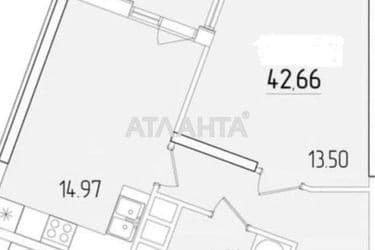 1-кімнатна квартира за адресою вул. Краснова (площа 42,7 м²) - Atlanta.ua - фото 6