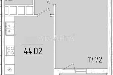 1-кімнатна квартира за адресою вул. Краснова (площа 44 м²) - Atlanta.ua - фото 10