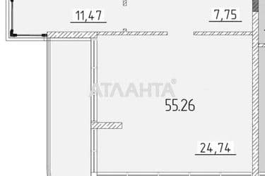 1-кімнатна квартира за адресою вул. Краснова (площа 55 м²) - Atlanta.ua - фото 7