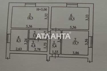 3-rooms apartment apartment by the address st. Shevchenko pr (area 73,6 m²) - Atlanta.ua - photo 32