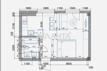 1-кімнатна квартира за адресою вул. Малиновського марш. (площа 33,8 м²) - Atlanta.ua - фото 16