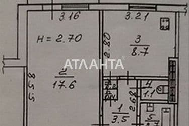 1-room apartment apartment by the address st. Balkovskaya Frunze (area 34 m²) - Atlanta.ua - photo 30