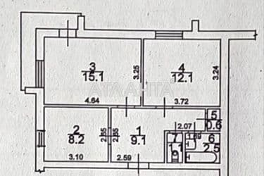 1-комнатная квартира по адресу ул. Ильфа и Петрова (площадь 50,5 м²) - Atlanta.ua - фото 32