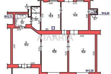 3-кімнатна квартира за адресою вул. Хмельницького Богдана (площа 92 м²) - Atlanta.ua - фото 22