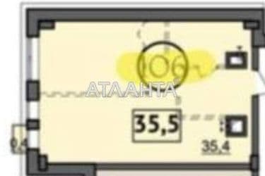 1-room apartment apartment by the address st. Bolshaya arnautskaya Chkalova (area 35,7 m²) - Atlanta.ua - photo 9
