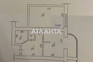 1-комнатная квартира по адресу Костя Широцького пер. (площадь 46,2 м²) - Atlanta.ua - фото 20