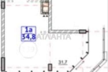 2-rooms apartment apartment by the address st. Bolshaya arnautskaya Chkalova (area 34,8 m²) - Atlanta.ua - photo 7