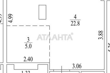 1-кімнатна квартира за адресою вул. Сегедська (площа 38 м²) - Atlanta.ua - фото 40