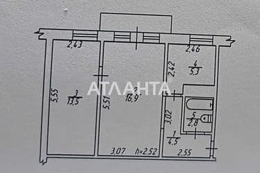2-кімнатна квартира за адресою вул. Брацлавська (площа 45 м²) - Atlanta.ua - фото 22