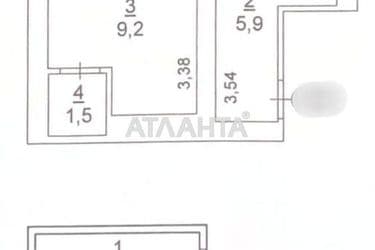 1-комнатная квартира по адресу ул. Вильямса ак. (площадь 25 м²) - Atlanta.ua - фото 28