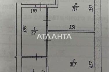 1-room apartment apartment by the address st. Danila Nechaya (area 39,3 m²) - Atlanta.ua - photo 18