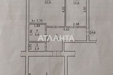 2-кімнатна квартира за адресою вул. Сахарова (площа 70 м²) - Atlanta.ua - фото 20