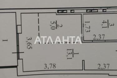 1-кімнатна квартира за адресою вул. Слобідська (площа 26,2 м²) - Atlanta.ua - фото 16