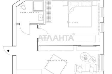 1-room apartment apartment by the address st. Orlika Pilipa (area 38,7 m²) - Atlanta.ua - photo 29