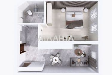 1-room apartment apartment by the address st. Orlika Pilipa (area 38,7 m²) - Atlanta.ua - photo 30