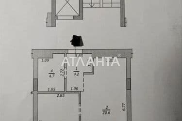 1-room apartment apartment by the address st. Geroev Maydana (area 41,9 m²) - Atlanta.ua - photo 20