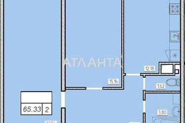 2-rooms apartment apartment by the address st. Zhemchuzhnaya (area 65,8 m²) - Atlanta.ua - photo 11