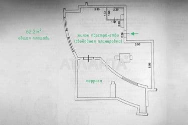 2-кімнатна квартира за адресою Люстдорфська дор. (площа 62,2 м²) - Atlanta.ua - фото 8