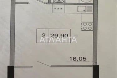 1-комнатная квартира по адресу 7 км овидиопольской дор. (площадь 30 м²) - Atlanta.ua - фото 10