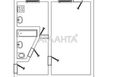 1-room apartment apartment by the address st. Balkovskaya Frunze (area 21,2 m²) - Atlanta.ua - photo 22