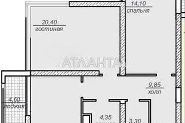 2-rooms apartment apartment by the address st. Frantsuzskiy bul Proletarskiy bul (area 70 m²) - Atlanta.ua - photo 26