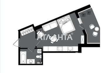 1-room apartment apartment by the address st. Dacha Kovalevskogo Amundsena (area 30,5 m²) - Atlanta.ua - photo 18