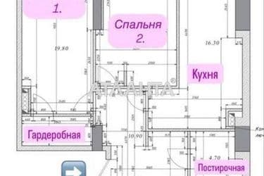 2-комнатная квартира по адресу Тополинный пер. (площадь 80 м²) - Atlanta.ua - фото 29