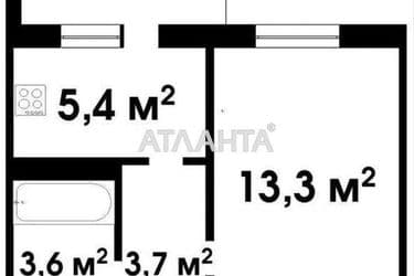 1-room apartment apartment by the address st. Dmitriya Lutsenko Kreysera Avrora (area 27 m²) - Atlanta.ua - photo 32