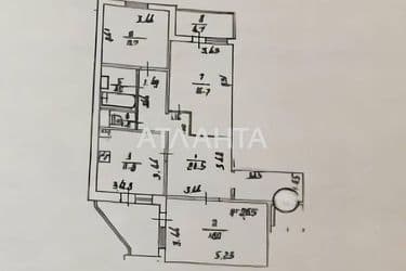 3-кімнатна квартира за адресою вул. Оноре де Бальзака (площа 96,6 м²) - Atlanta.ua - фото 22