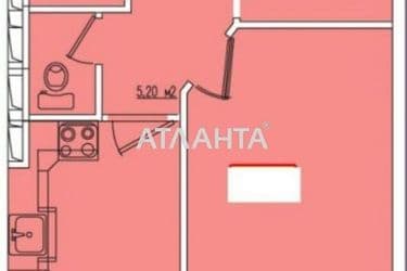 1-кімнатна квартира за адресою вул. Перлинна (площа 43,3 м²) - Atlanta.ua - фото 22