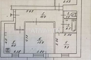 3-комнатная квартира по адресу ул. Даниила Галицкого (площадь 58,5 м²) - Atlanta.ua - фото 12