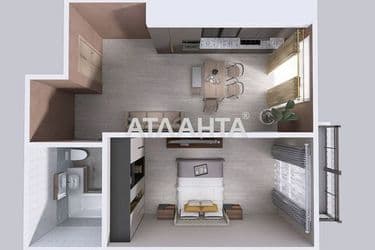 1-room apartment apartment by the address st. Orlika Pilipa (area 38,3 m²) - Atlanta.ua - photo 45