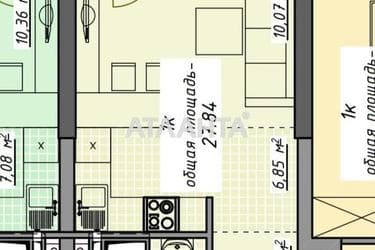 1-room apartment apartment by the address st. Kurortnyy per (area 27,8 m²) - Atlanta.ua - photo 31