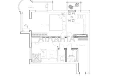 2-кімнатна квартира за адресою Дніпропетр. Дор. (площа 70 м²) - Atlanta.ua - фото 42