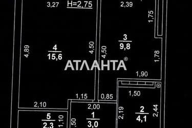 1-кімнатна квартира за адресою вул. Сахарова (площа 35,8 м²) - Atlanta.ua - фото 16