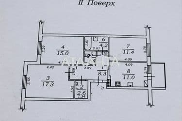 3-кімнатна квартира за адресою вул. Проїзна (площа 75 м²) - Atlanta.ua - фото 16