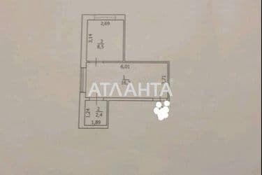 1-room apartment apartment by the address st. Svobody pr (area 27,2 m²) - Atlanta.ua - photo 21