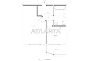 1-кімнатна квартира за адресою вул. Доківська (площа 42,6 м²) - Atlanta.ua - фото 52