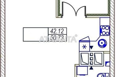 1-комнатная квартира по адресу ул. Среднефонтанская (площадь 51 м²) - Atlanta.ua - фото 7