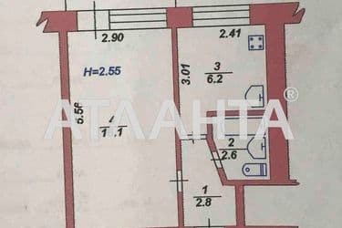 1-кімнатна квартира за адресою Мира пр. (площа 32 м²) - Atlanta.ua - фото 11