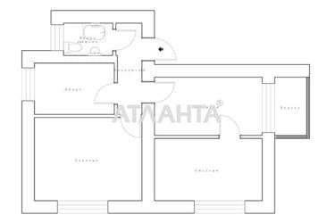 3-комнатная квартира по адресу ул. Пироговская (площадь 51 м²) - Atlanta.ua - фото 31