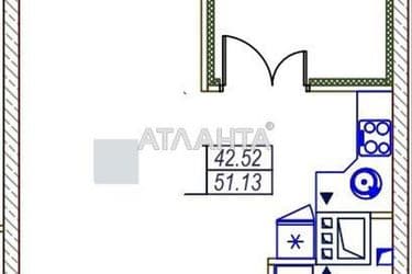 1-кімнатна квартира за адресою вул. Середньофонтанська (площа 52 м²) - Atlanta.ua - фото 11