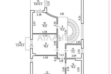 Будинок за адресою Рівності пров. (площа 288,4 м²) - Atlanta.ua - фото 23