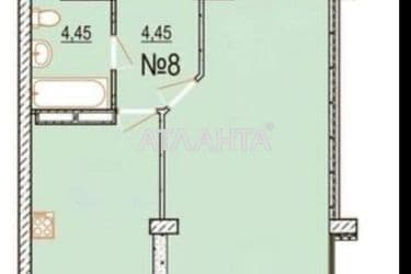 1-комнатная квартира по адресу ул. Бочарова ген. (площадь 43,4 м²) - Atlanta.ua - фото 24